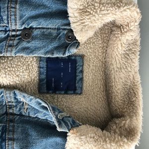 zara men's class denim jacket